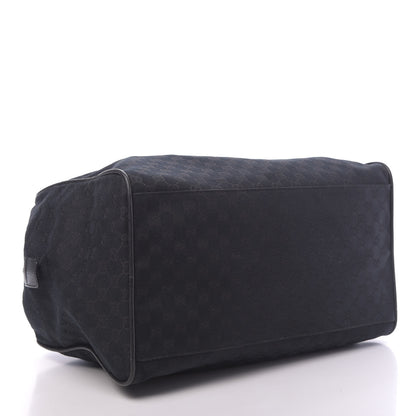 Gucci GG Monogram Web Medium Collapsible Carry On Duffle Black 4 of 11