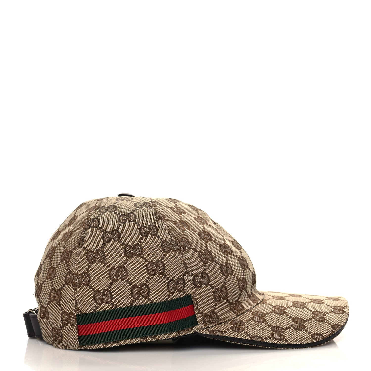 Gucci Monogram Web Baseball Hat M Beige Cocoa 5 of 8