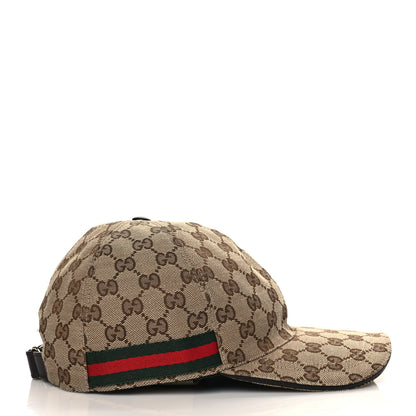 Gucci Monogram Web Baseball Hat M Beige Cocoa 5 of 8
