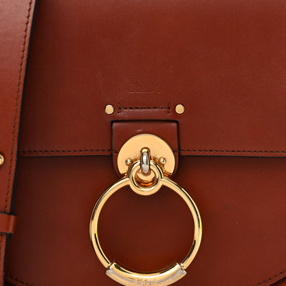 Chloe Calfskin Suede Large Tess Bag Sepia Brown 8 of 21