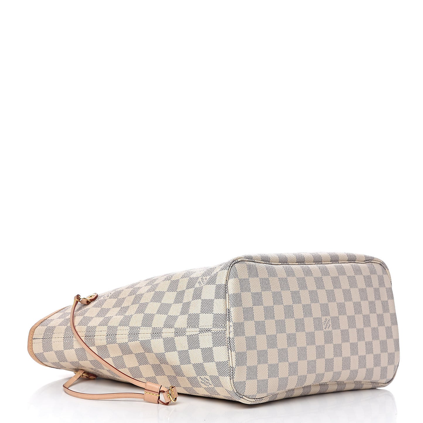 Damier Azur Neo Neverfull MM Rose Ballerine