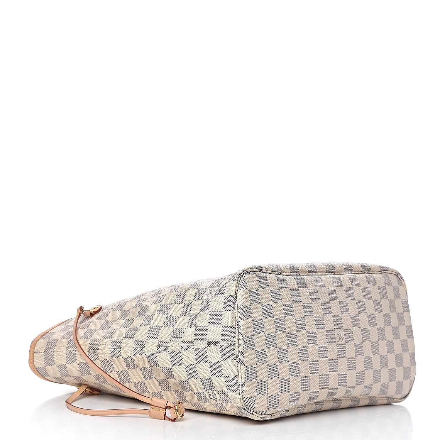 Louis Vuitton Damier Azur Neo Neverfull MM Rose Ballerine 4 of 18