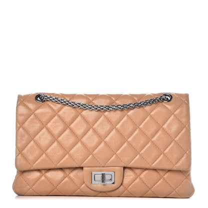Chanel Iridescent Calfskin Quilted 2.55 Reissue 227 Flap Beige 1 of 16