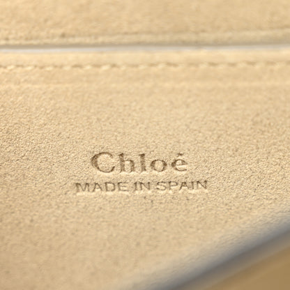 Chloe Suede Calfskin Small Faye Shoulder Bag Tobacco 6 of 9