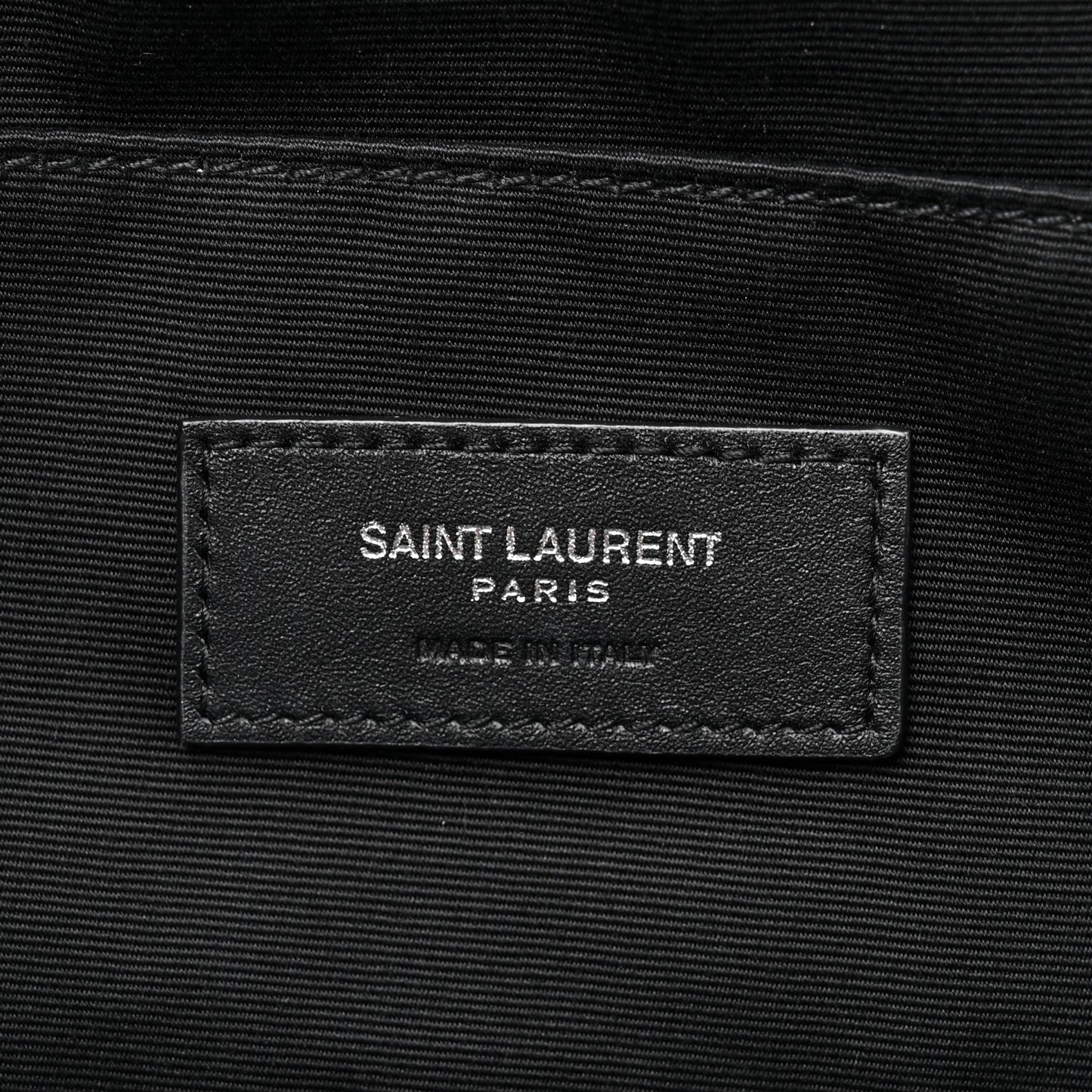 Canvas Monogram Belt Bag Black