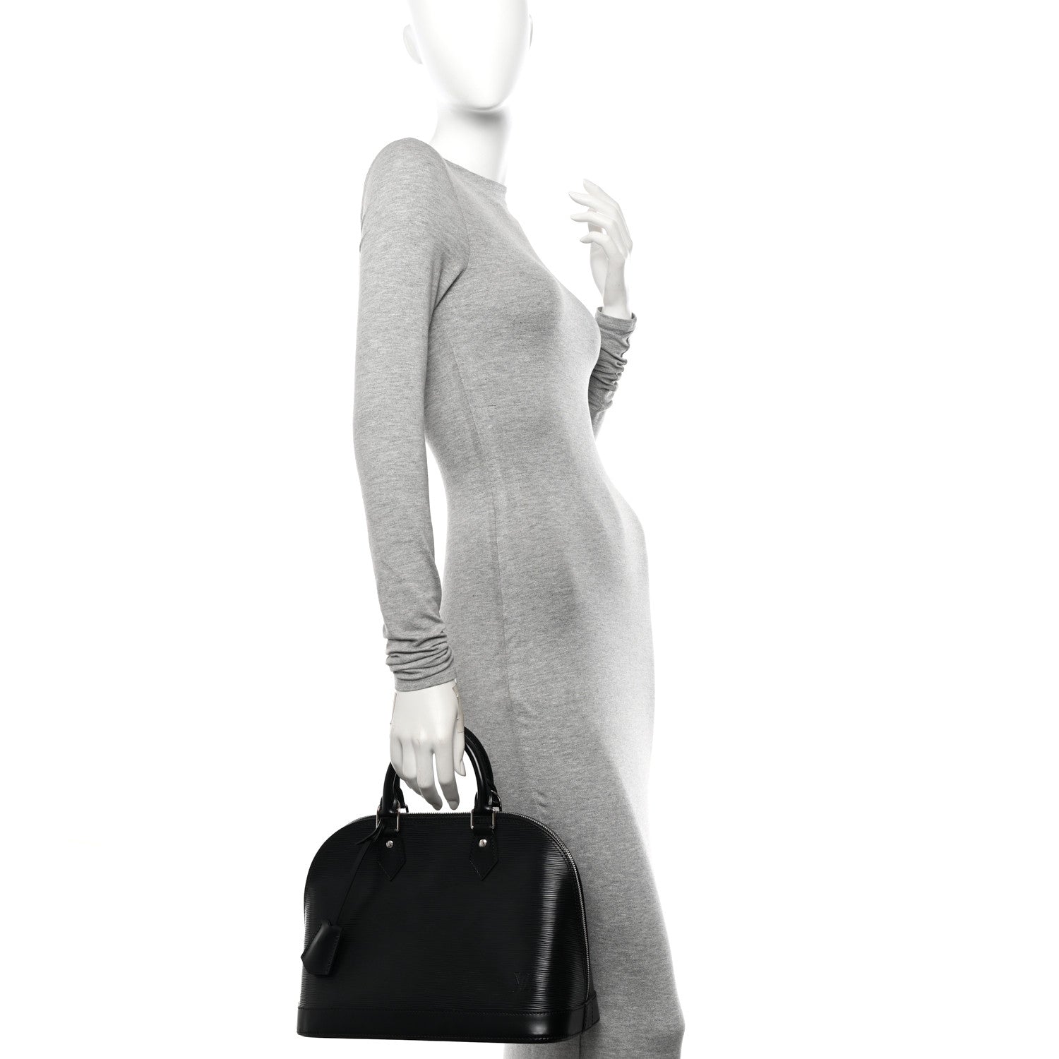 Louis Vuitton Epi Alma PM Black 2 of 9