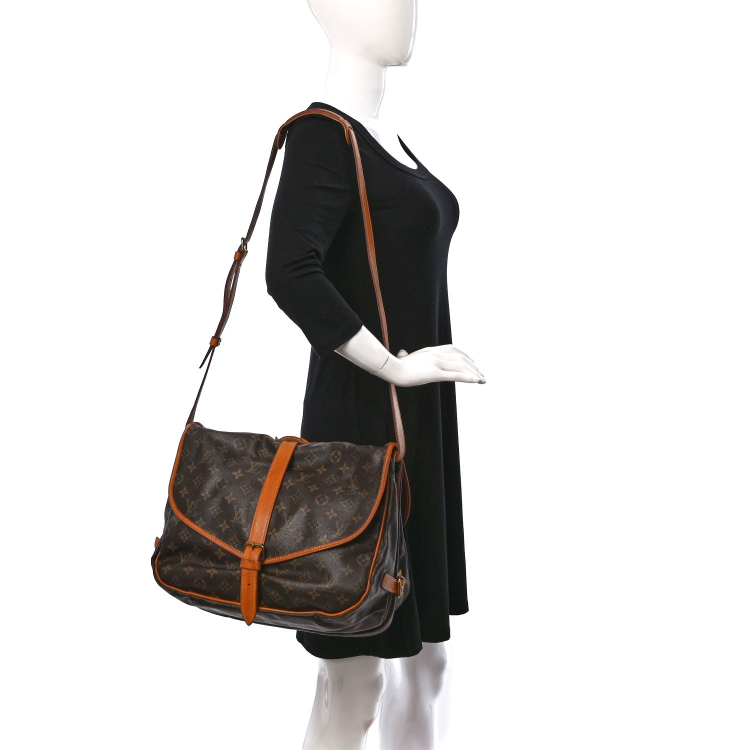 Louis Vuitton Monogram Saumur 35 2 of 21
