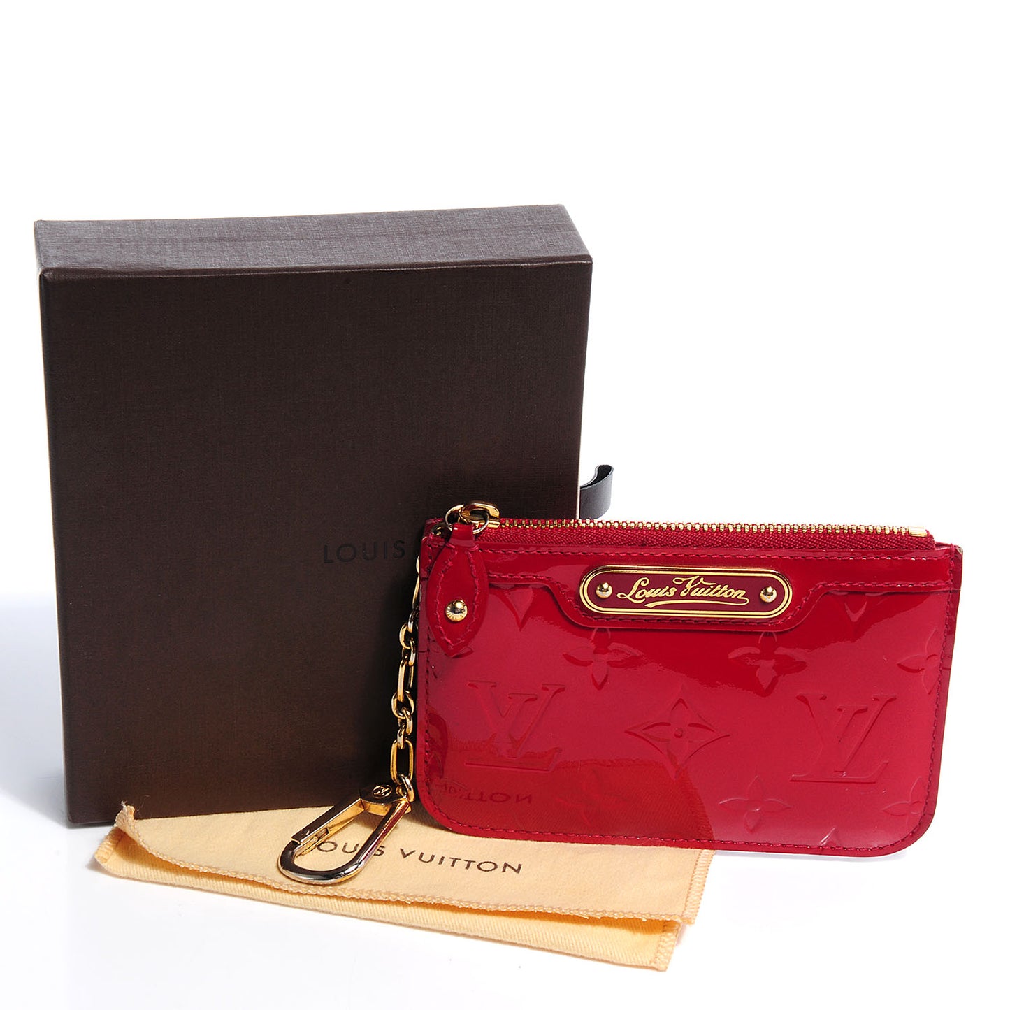 Vernis Key Pouch Pomme D'Amour