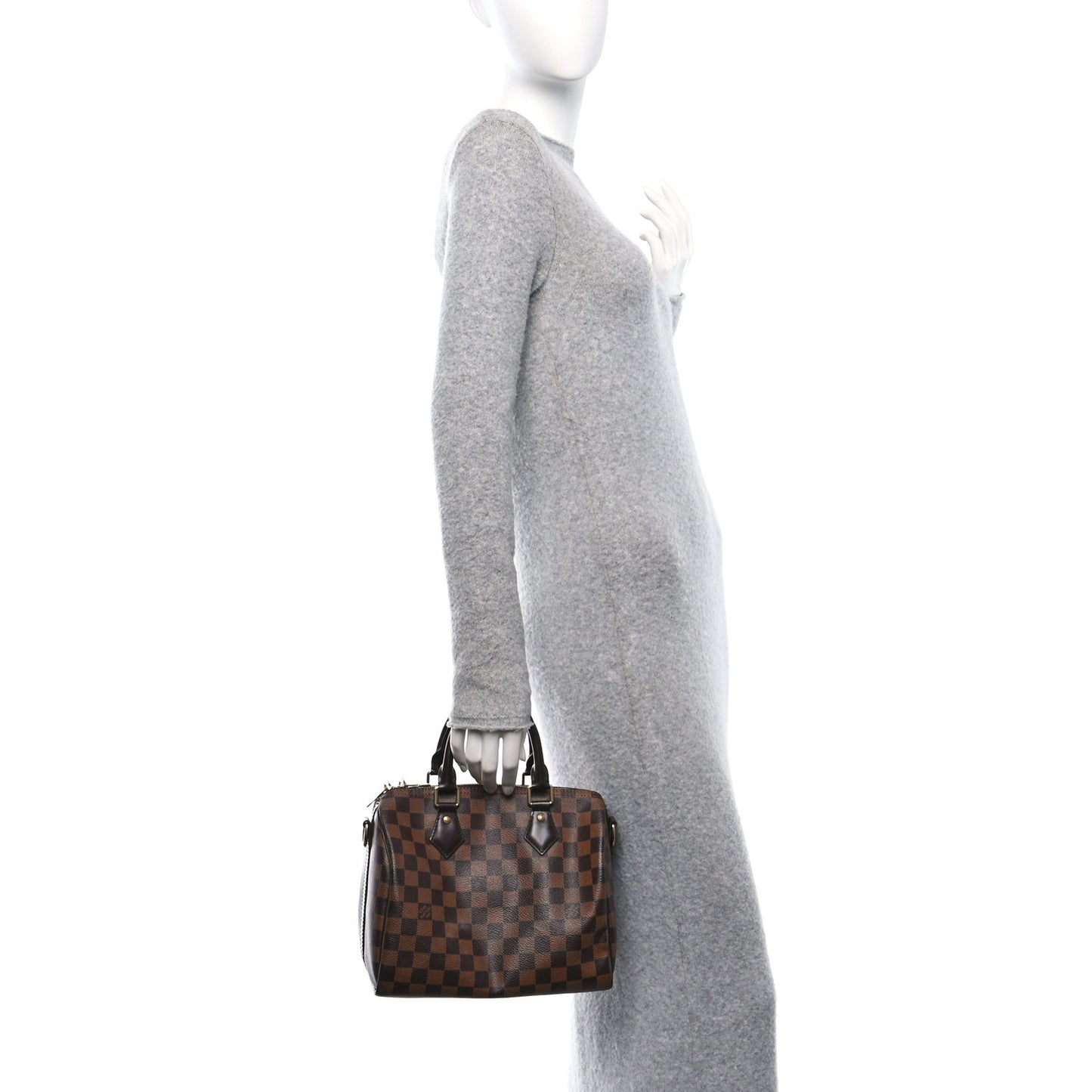 Damier Ebene Speedy Bandouliere 25