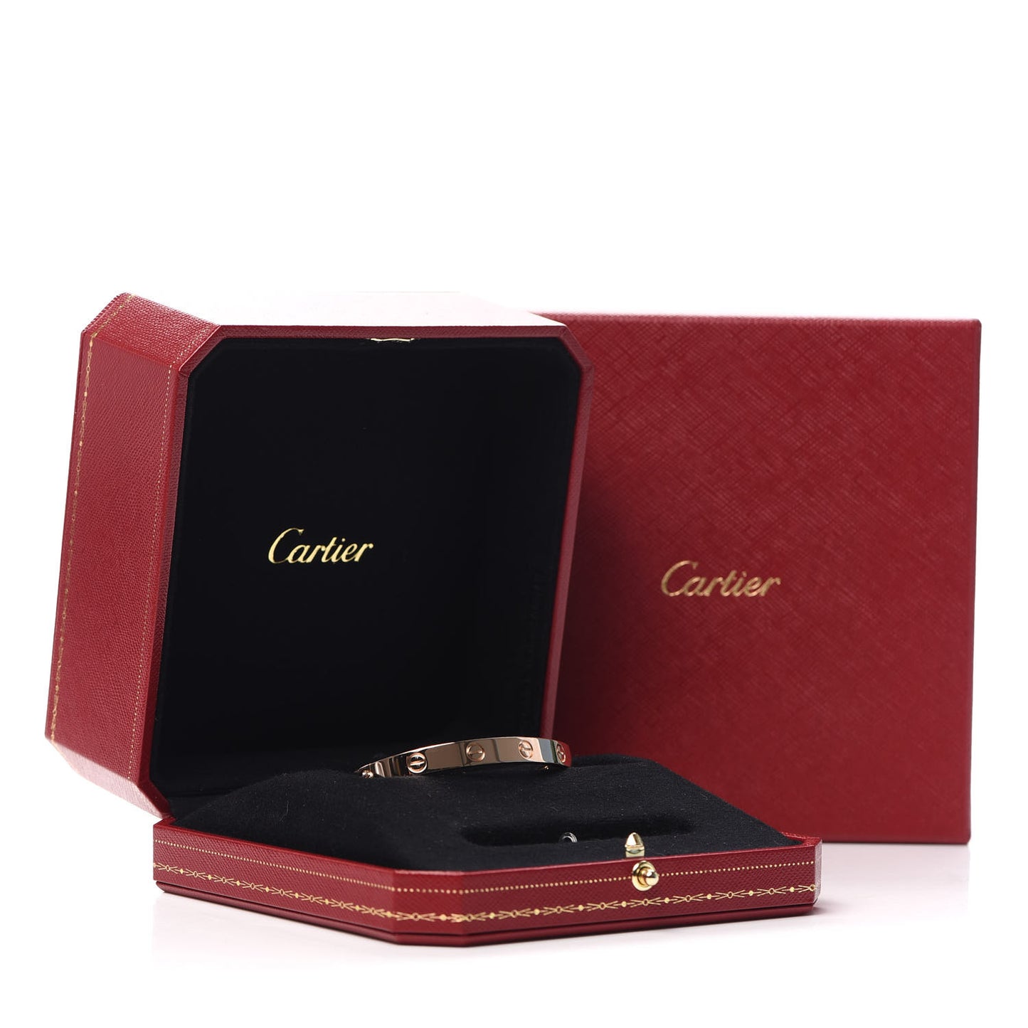 18K Pink Gold LOVE Bracelet 16