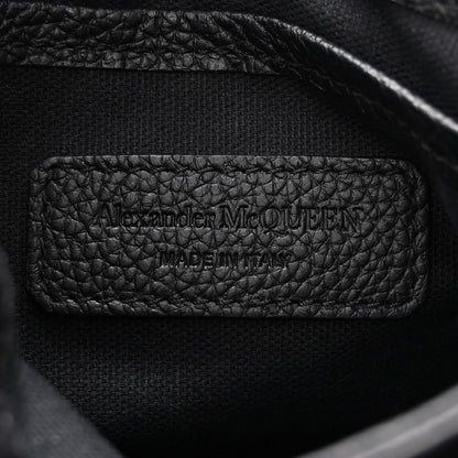 Alexander McQueen Grained Calfskin Small Skull Crossbody Black 6 of 11