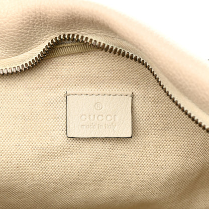 Gucci Grained Calfskin Logo Belt Bag White 6 of 11