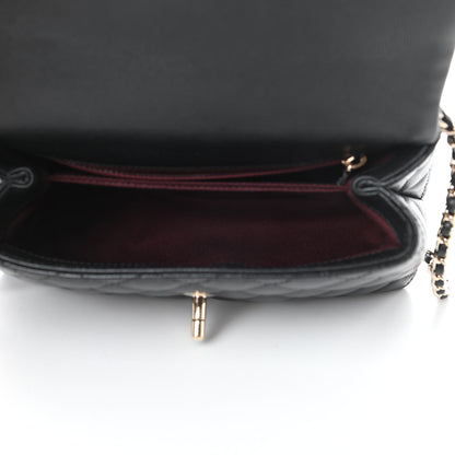 Chanel Caviar Quilted Mini Coco Handle Flap Black 5 of 11