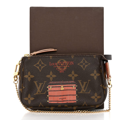 Louis Vuitton Monogram Trunks and Locks Mini Pochette Accessories 10 of 10