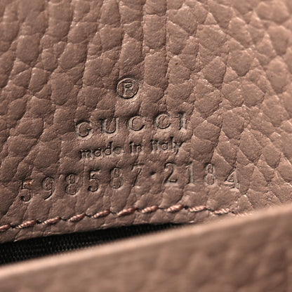 Gucci Dollar Calfskin Medium GG Marmont Wallet Beige 8 of 8