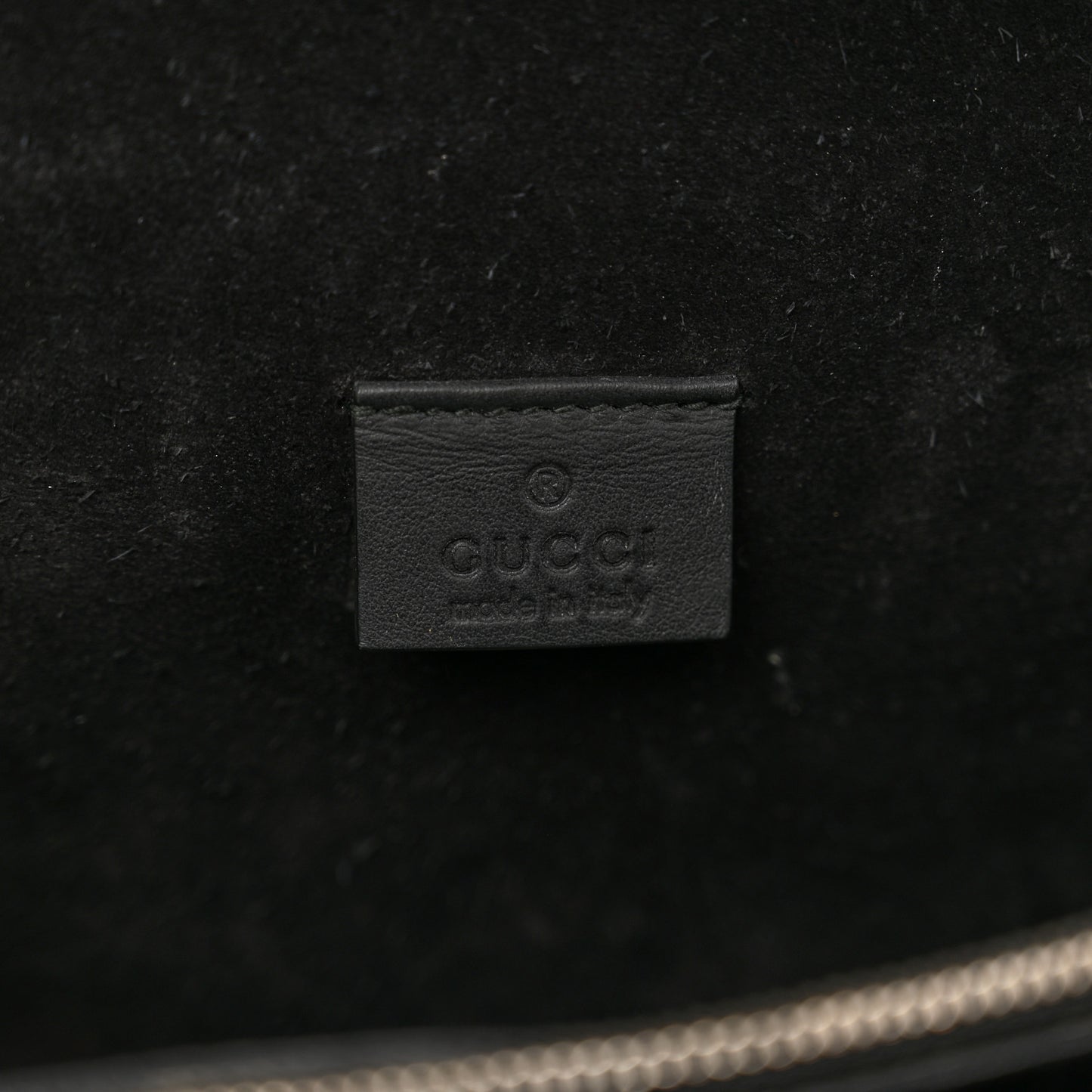 GG Supreme Monogram Small Dionysus Shoulder Bag Black