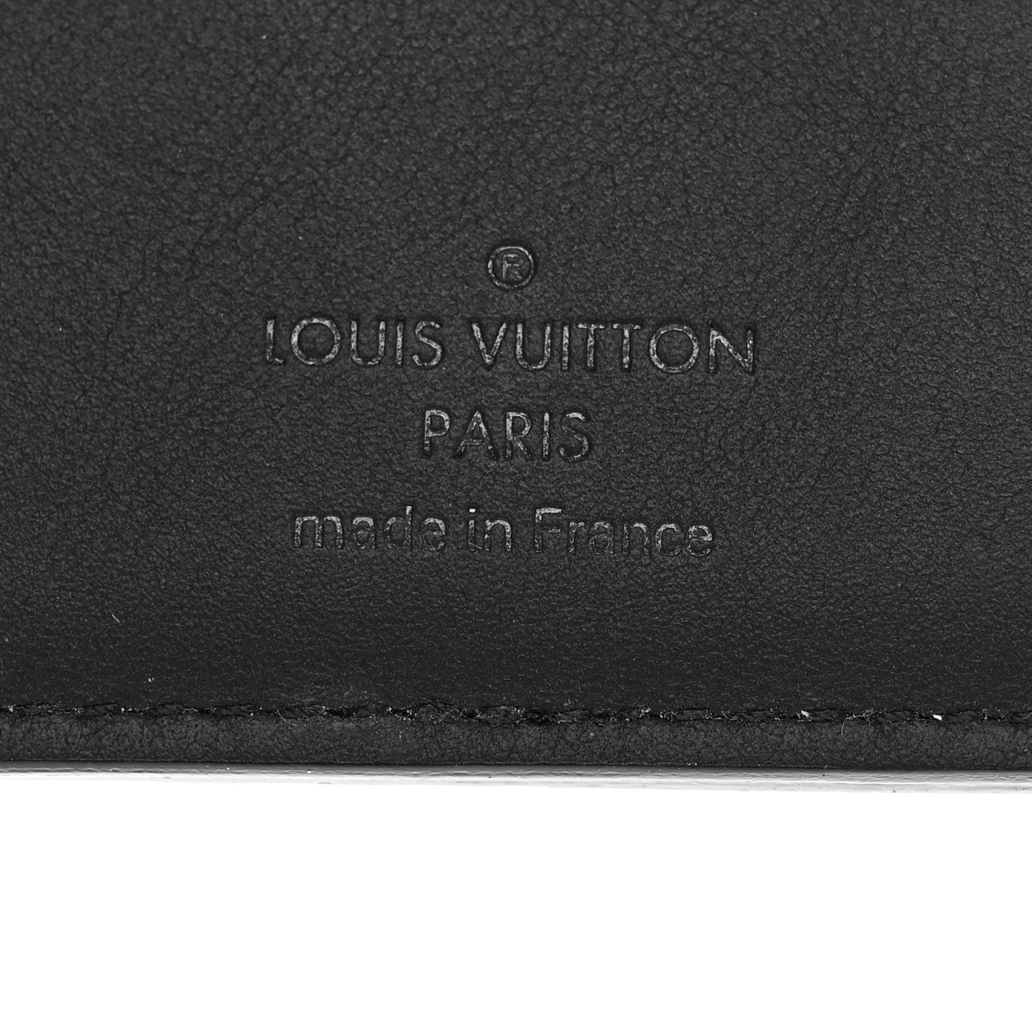 Louis Vuitton Taurillon Monogram Pocket Organizer Black 6 of 6