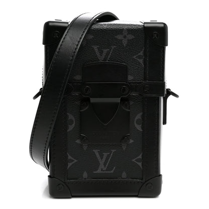 Louis Vuitton Monogram Eclipse Vertical Trunk Wearable Wallet Black 1 of 9