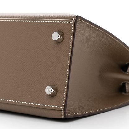Hermes Epsom Kelly Sellier 25 Etoupe 10 of 12