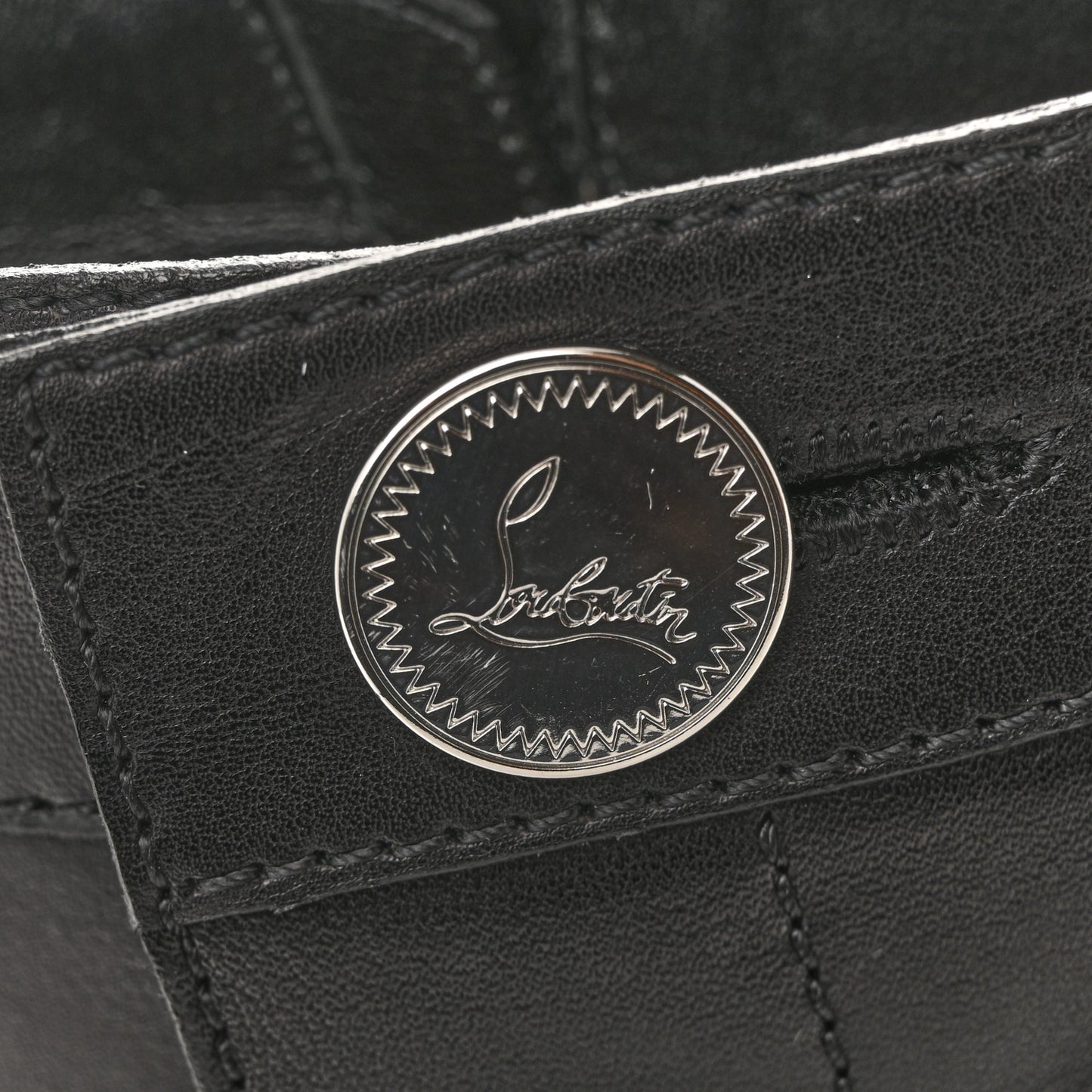 Calfskin Janis 85 Booties 38.5 Black