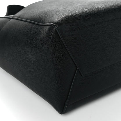 Celine Soft Grained Calfskin Sangle Bucket Bag Black 8 of 11