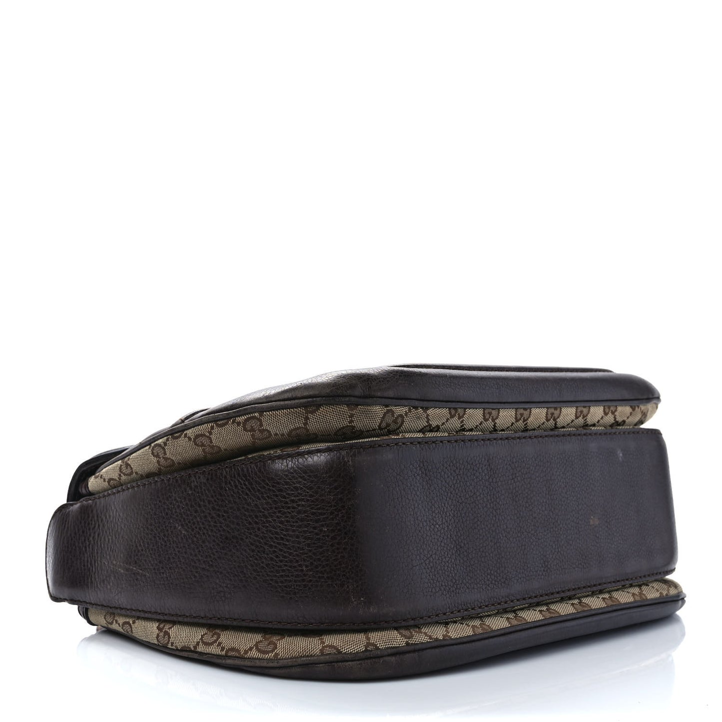 Monogram Large New Bamboo Top Handle Bag Brown