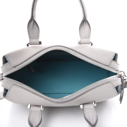 MCM Grained Calfskin Small Ella Boston Dove 5 of 11