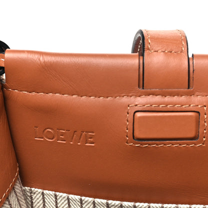 Loewe Canvas Calfskin Cushion Tote Taupe 6 of 10