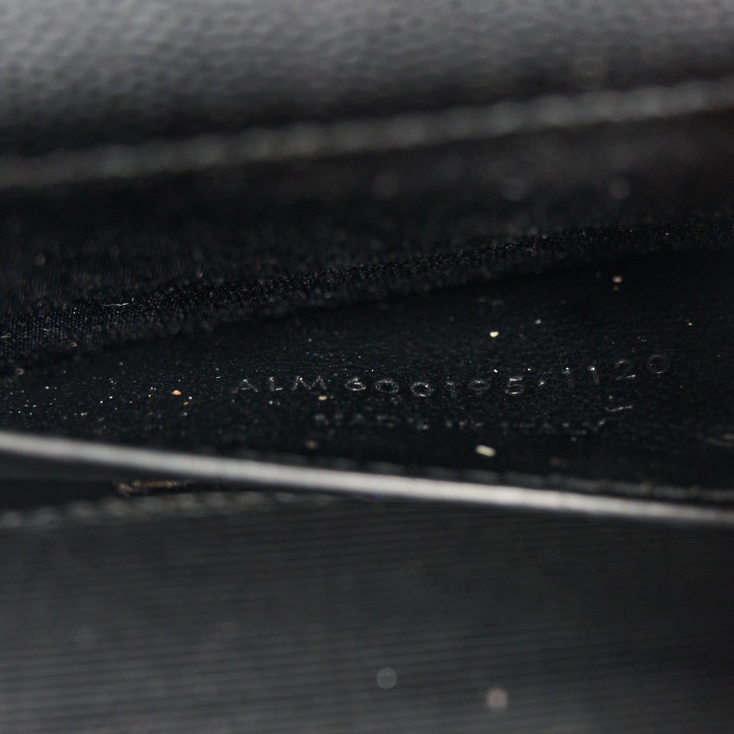 Saint Laurent Grain De Poudre Textured Mixed Matelasse Triquilt Small Monogram Monochrome Satchel Black 7 of 14