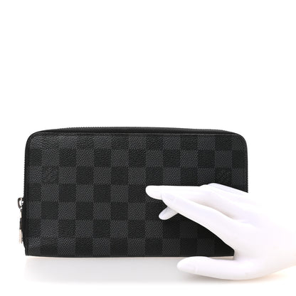 Louis Vuitton Damier Graphite Zippy Organizer Wallet 2 of 7