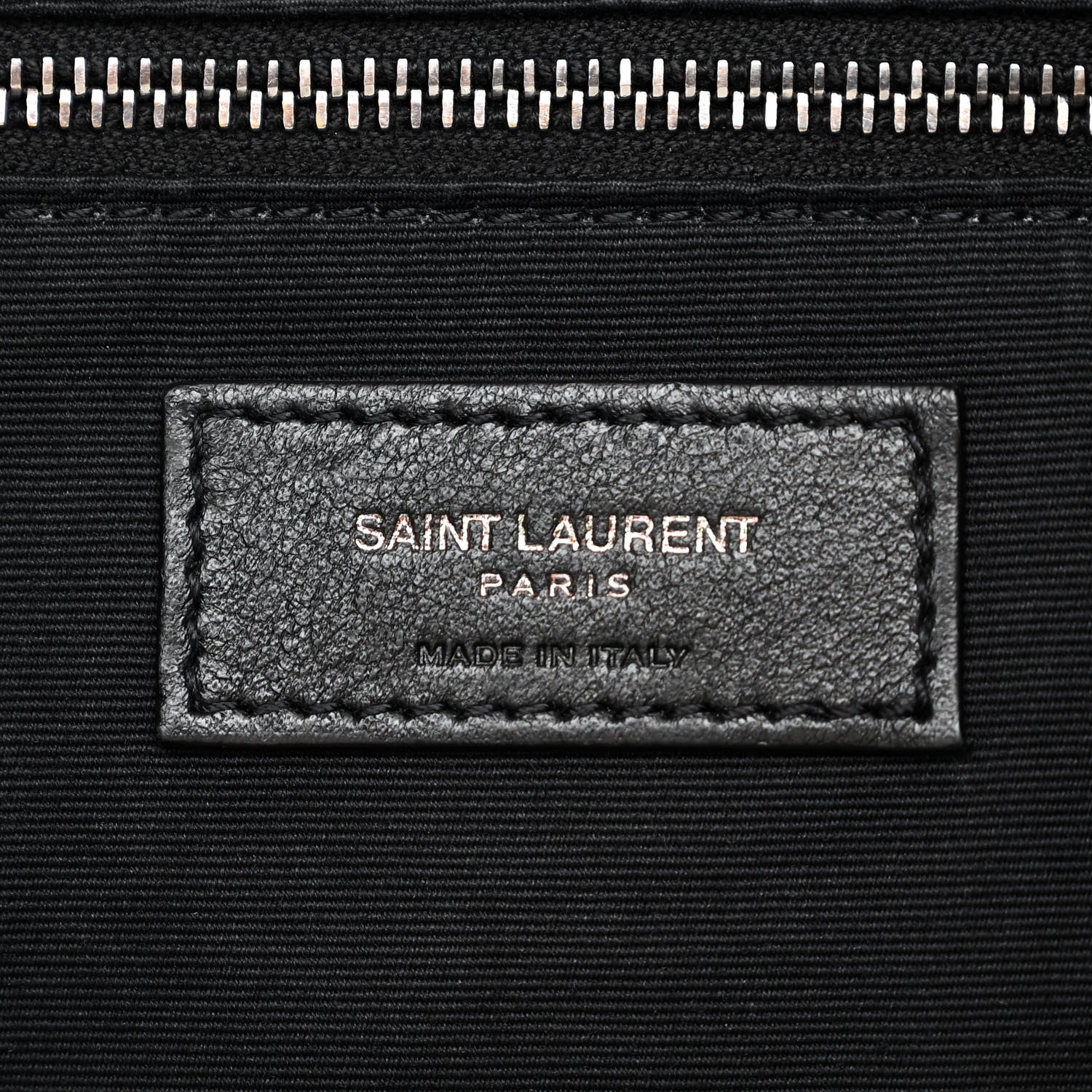 Saint Laurent Crinkled Calfskin Matelasse Monogram Niki Shoulder Bag Storm 6 of 10