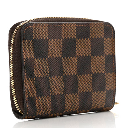 Louis Vuitton Damier Ebene Zippy Coin Purse 3 of 7