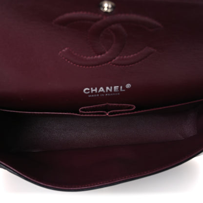 Chanel Lambskin Quilted Medium Double Flap Black Black 4 of 11