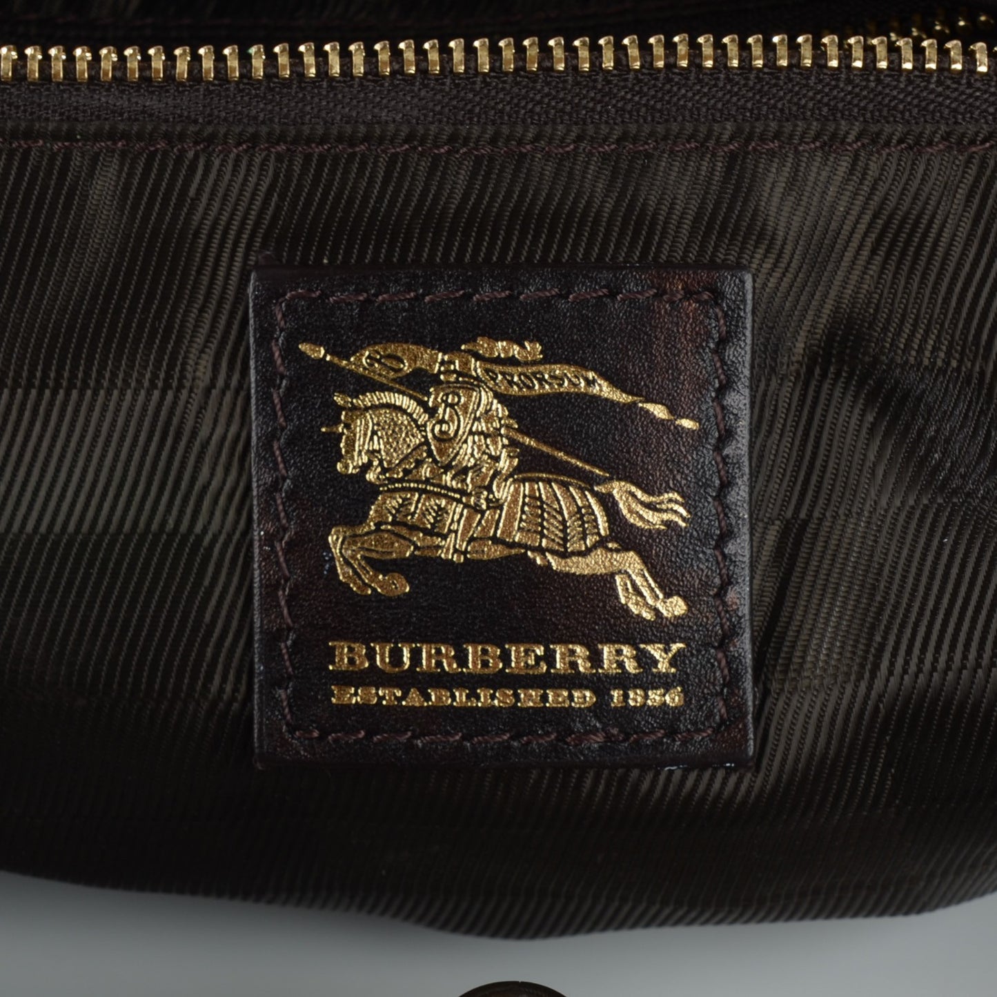 Leather Quilted Brook Hobo Brown