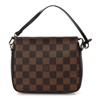 Louis Vuitton Damier Ebene Trousse Make Up Bag Pochette 1 of 10