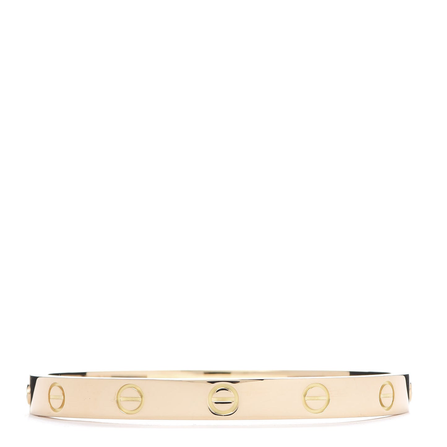 18K Yellow Gold LOVE Bracelet 16