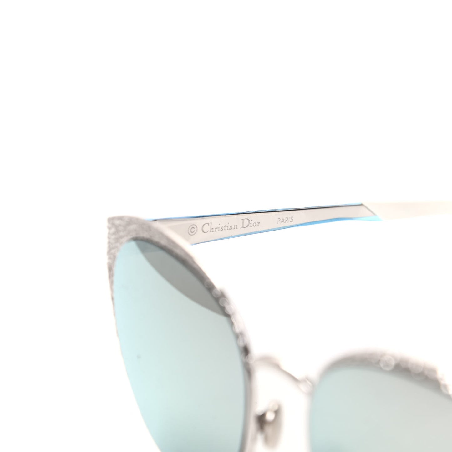 Metal Mirrored Unique Limited Edition Sunglasses Silver