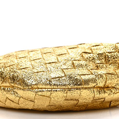 Bottega Veneta Metallic Nappa Intrecciato Mini Jodie Gold 8 of 8