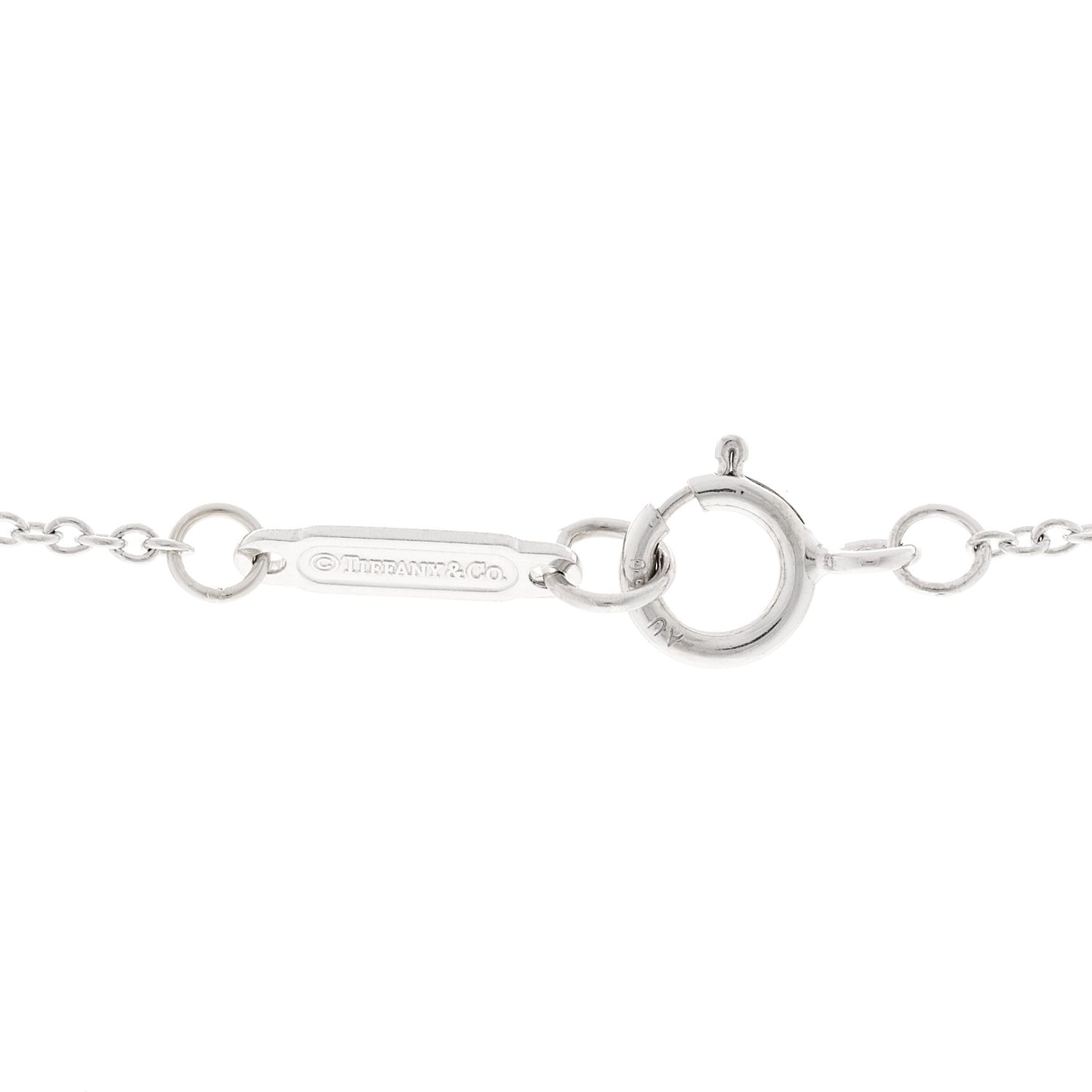 18K White Gold Diamond Metro Cross Pendant Necklace