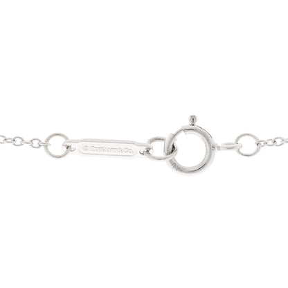 Tiffany 18K White Gold Diamond Metro Cross Pendant Necklace 5 of 6