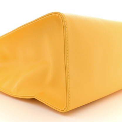 Telfar Vegan Leather Medium Shopping Bag Yellow 9 of 12