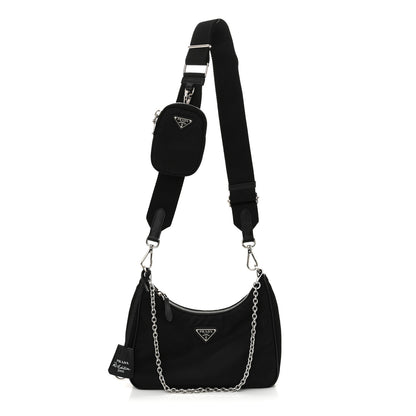 Prada Nylon Re-Edition 2005 Shoulder Bag Black 1 of 10