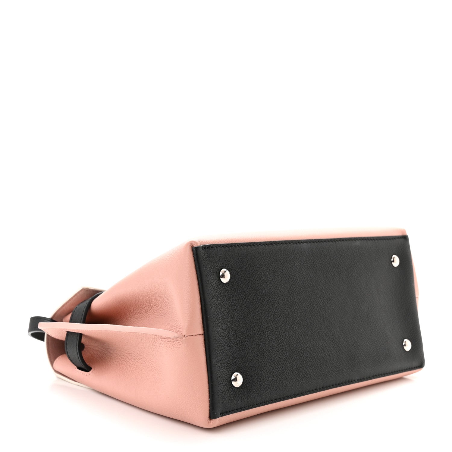 Louis Vuitton Soft Calfskin Lockme Ever Rose Ballet White Maito Black 4 of 9