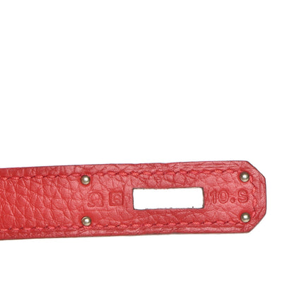 Hermes Togo Birkin 35 Rouge Casaque 12 of 27