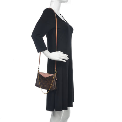 Louis Vuitton Monogram Pallas Clutch Rose Poudre 2 of 11