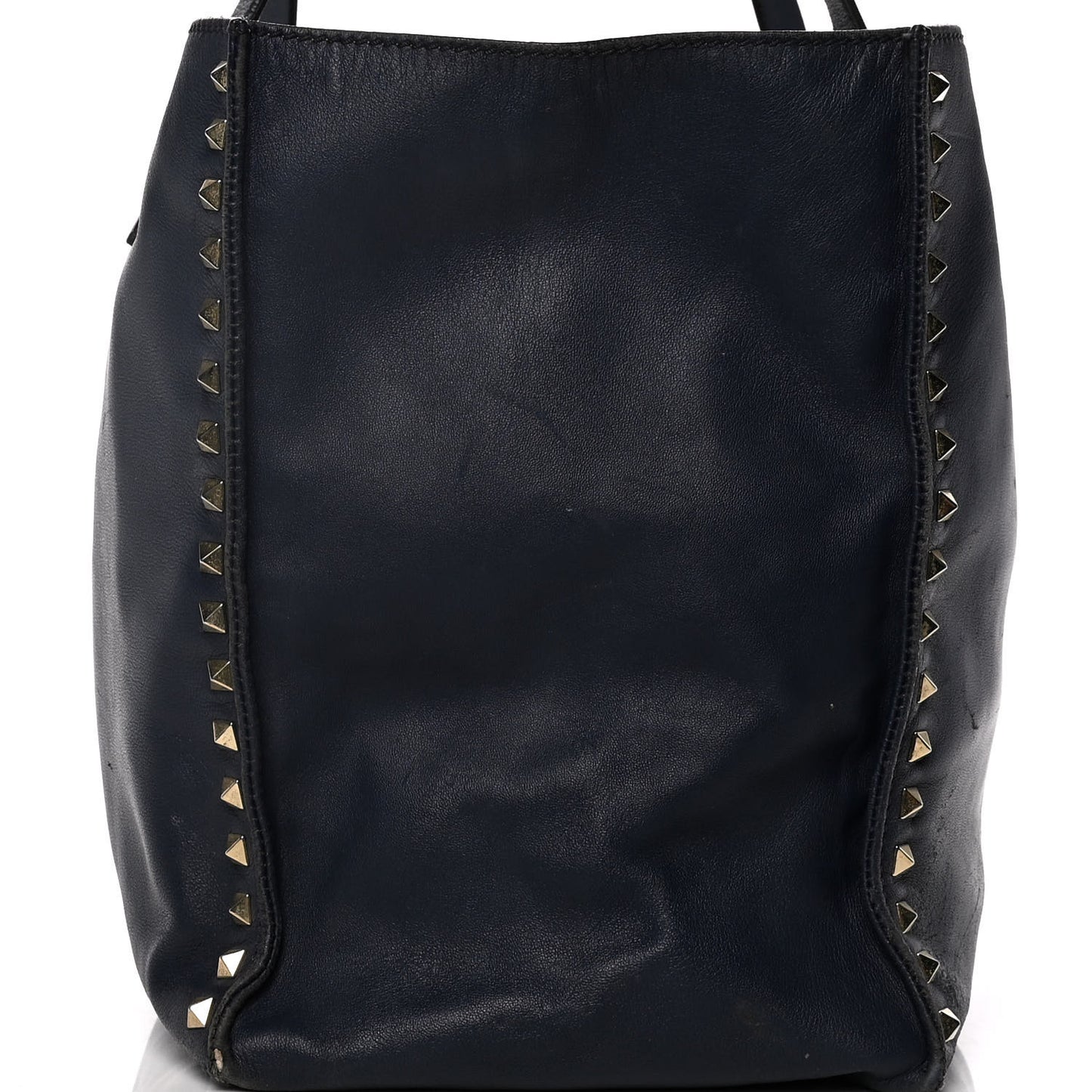Nappa Medium Rockstud Soft Tote Marine