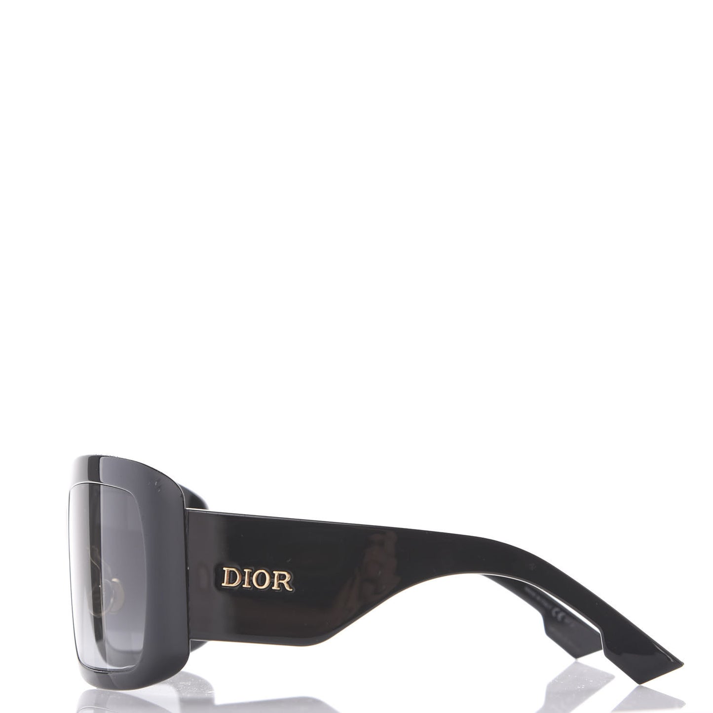 Acetate DiorSo Light 2 Shield Sunglasses Black