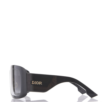 Christian Dior Acetate DiorSo Light 2 Shield Sunglasses Black 2 of 7