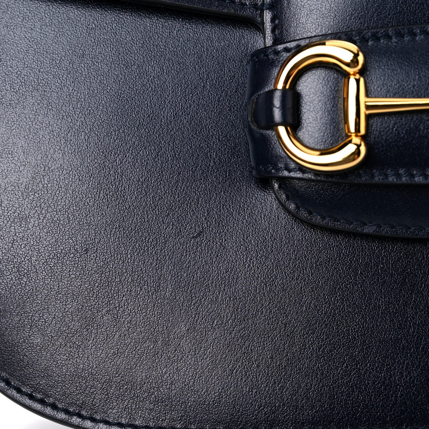 Calfskin Web Horsebit 1955 Shoulder Bag Blue