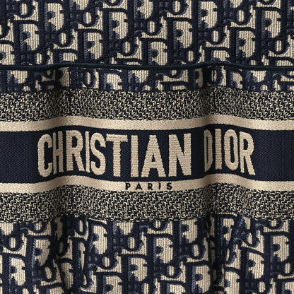 Christian Dior Oblique Catherine Tote Blue 8 of 12